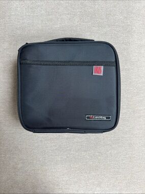 iris Black Lunch Bag